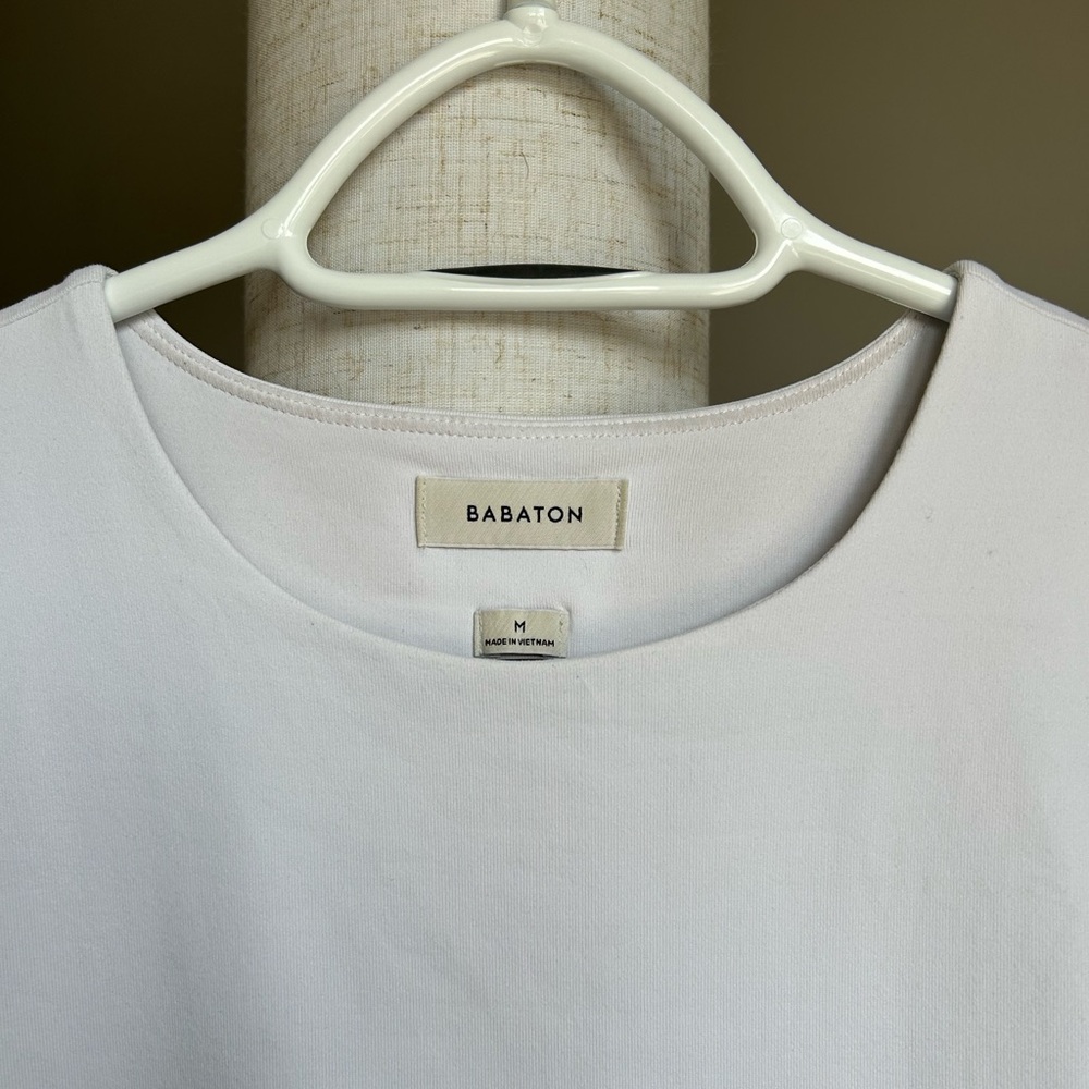 Aritzia Contour Crew Cropped T-shirt - Picture 4 of 6